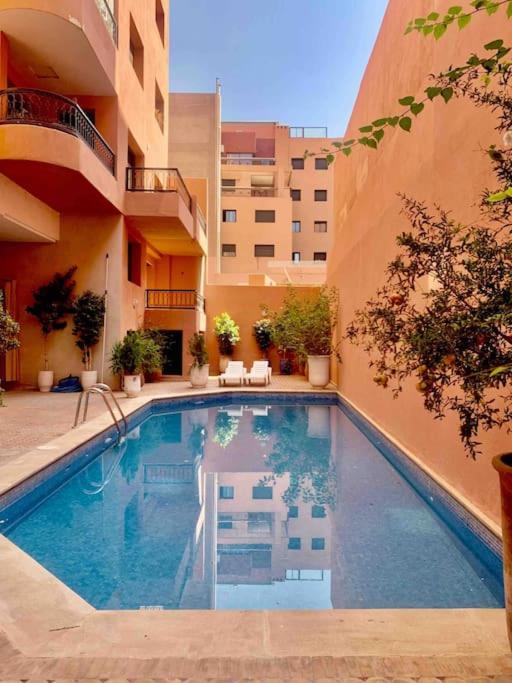 Cosy Appartement Au Coeur De Gueliz Marraquexe Exterior foto