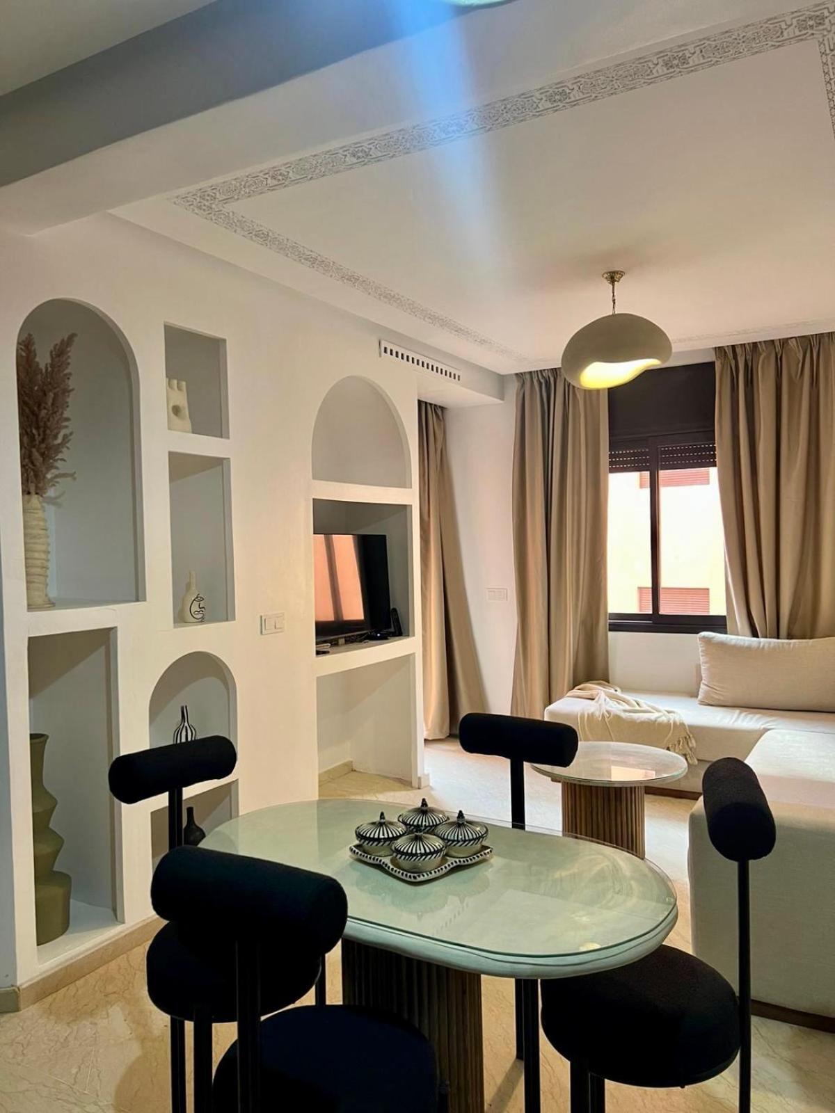 Cosy Appartement Au Coeur De Gueliz Marraquexe Exterior foto