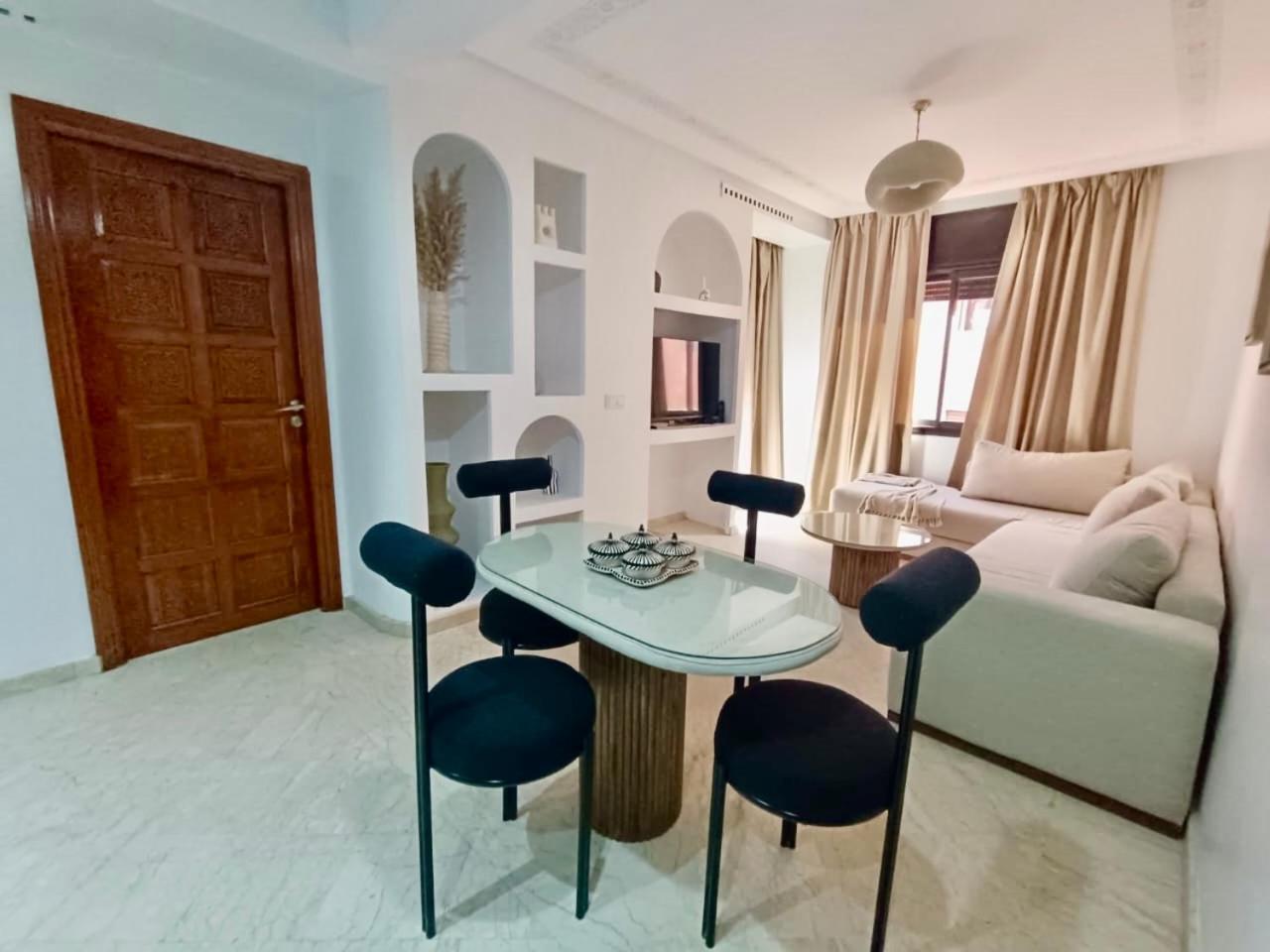 Cosy Appartement Au Coeur De Gueliz Marraquexe Exterior foto